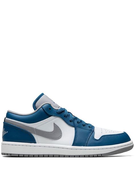 Jordan Air Jordan 1 Low True Blue Sneakers Blue Farfetch Hk