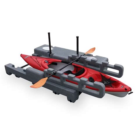 PermaLaunch Floating Canoe & Kayak Dock | RP4401GWR | BARR Plastics