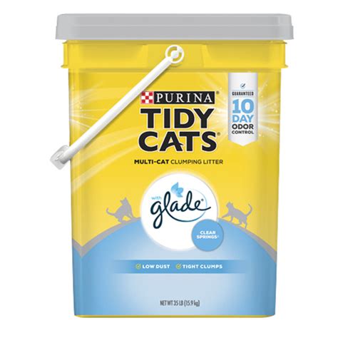 Tidy Cat Scoopable Cat Litter Wglade 35 Lb