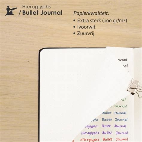 Bol Hieroglyphs Bullet Journal A Notitieboek Grams