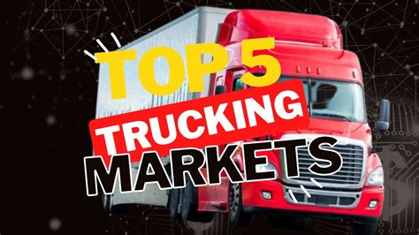 Top 5 Trucking Markets For Dry Vans Week Of 1 5 24 Essential Insights