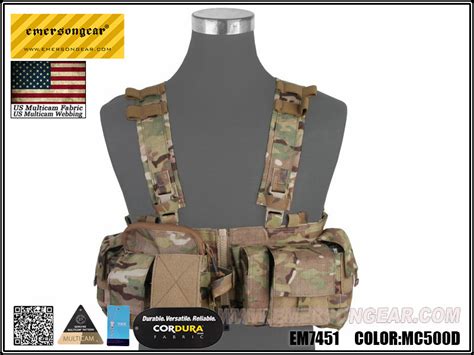 Emersongear Uw Gen V Split Front Chest Rig