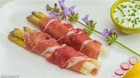 Asperges Blanches Au Jambon De Parme Kilom Tre