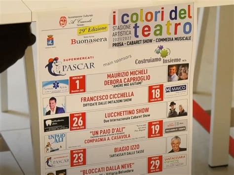 Taranto Presentato Al Teatro Fusco Il Cartellone I Nuovi Colori Del