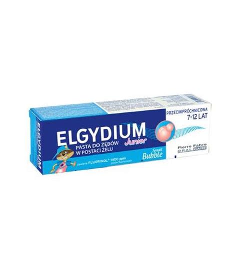 Elgydium Junior Przeciwpróchnicowa pasta dla dzieci od 7 do 12 roku