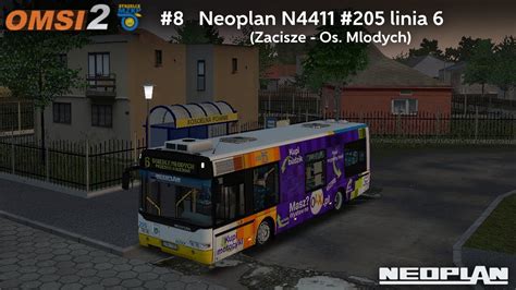 OMSI 2 8 Neoplan N4411 205 MZKP Strzelce Linia 6 YouTube