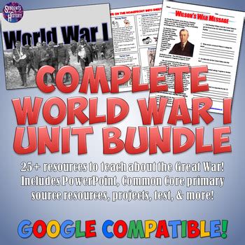 World War Unit And Lesson Plan Bundle By Students Of History Tpt