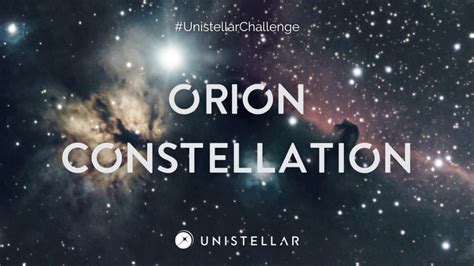 The Great Orion Constellation - UNISTELLAR