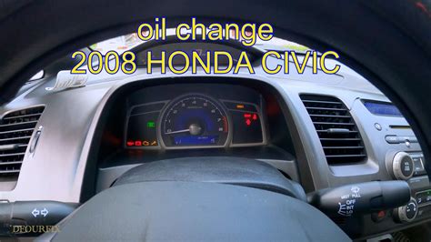 Honda Civic Oil Change Youtube