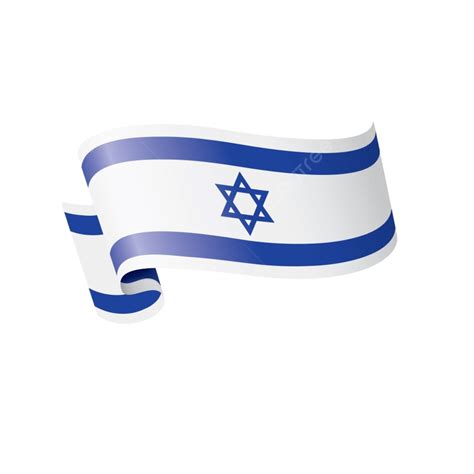 Israel Bandeira Nacional Símbolo País Png Conceito Israel Azul