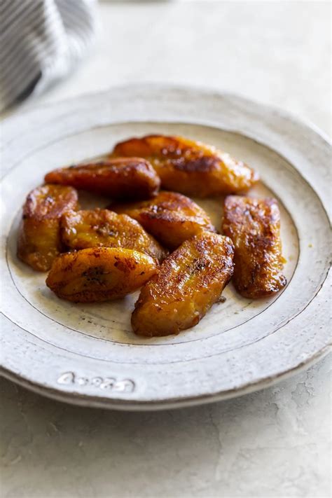 Sweet Plantains (Platanos Maduros) - A Sassy Spoon