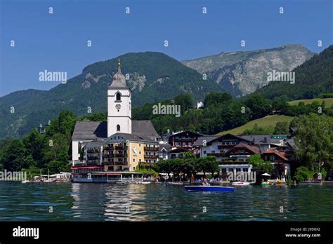 Wallfahrtskirche und Hotel Weisses Rössl St Wolfgang Wolfgangsee