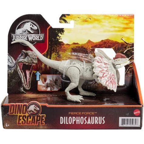 Jurassic World Dilophosaurus Dinosaur Action Figure With Single Strike Feature 1 Kroger