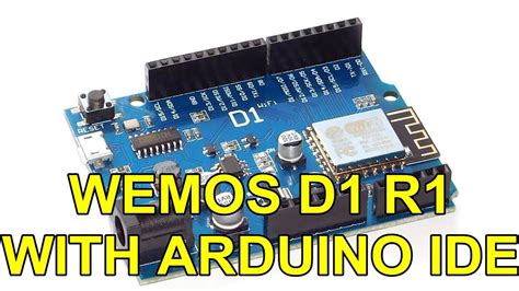 Getting Started Esp 8266 Wemos R1 D1 Nodem Mcu With Arduino Ide Windows Youtube