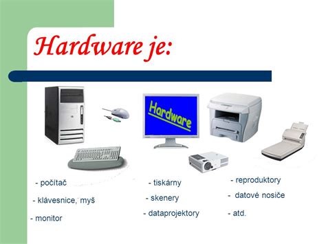 HARDWARE Co je to ppt stáhnout