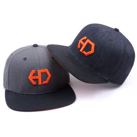 D Logo Custom Snapback Cap Sumkcaps