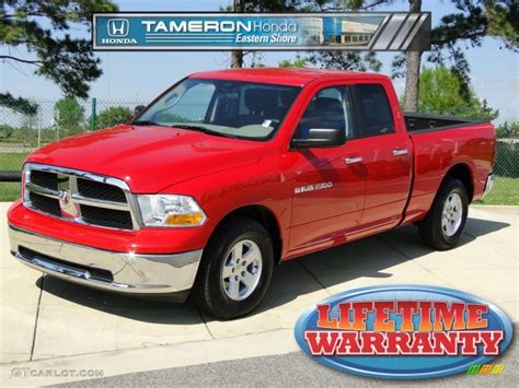 2011 Flame Red Dodge Ram 1500 Slt Quad Cab 62865358 Photo 26 Car Color Galleries