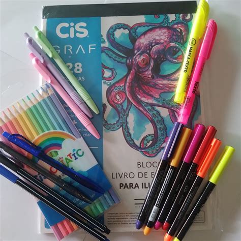 Kit De Desenho Iniciante E Profissional Completo Personalizado