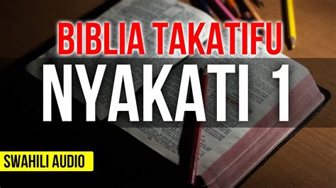 Biblia Takatifu Kitabu Cha Nyakati 1 Swahili Audio Youtube