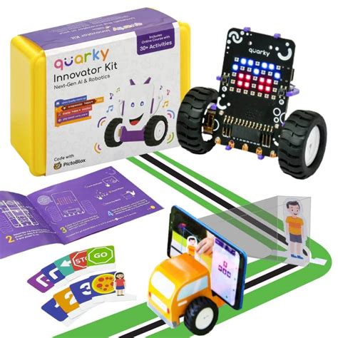 Quarky Quadruped Addon Kit 4 Legged Programmable Robot For Kids