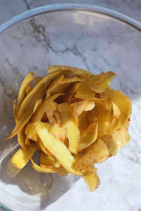 Air Fryer Potato Skin Fries Easy Potati Snack Ready In 10 Minutes