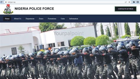 Nigeria Police Recruitment Portal Npf Application Form