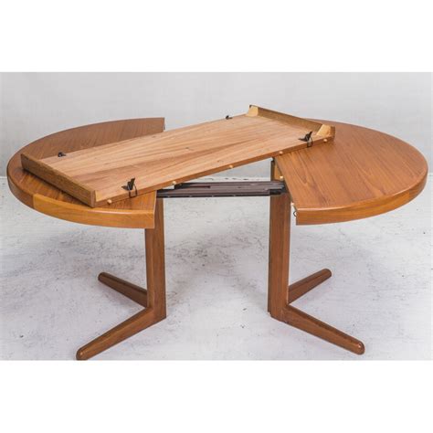 Vintage Extendable Dining Table By Hw Klein For Bramin S