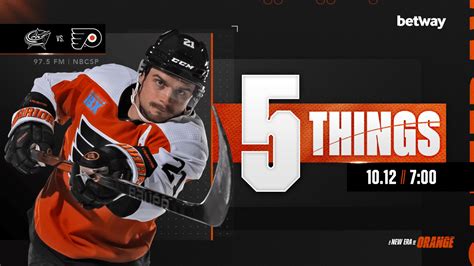 5 Things: Flyers vs. Blue Jackets | Philadelphia Flyers