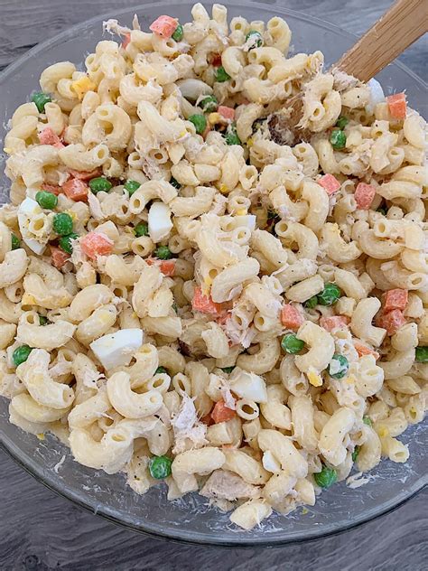 Classic Tuna Macaroni Salad