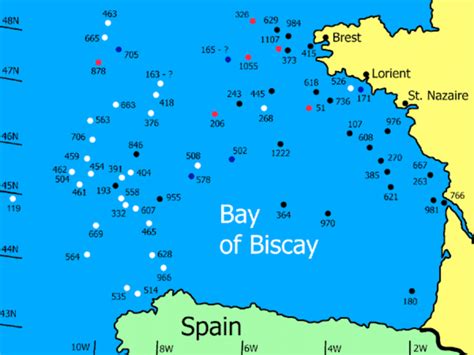 Bay Of Biscay Map