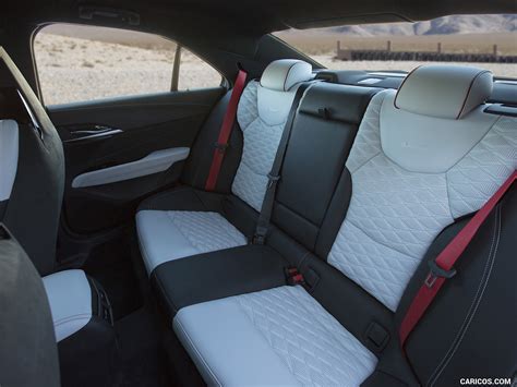 2022 Cadillac Ct4 V Blackwing Interior Rear Seats Hd Wallpaper 18