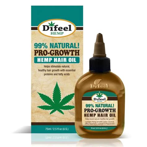 Difeel Pro Growth Hemp Hair Oil