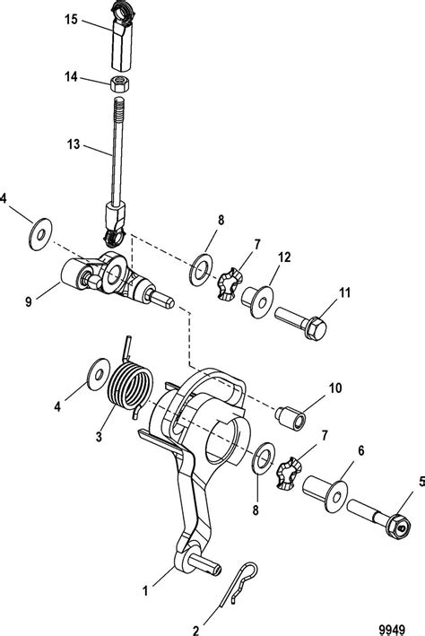 Exploring The Inner Workings Of Mercury Outboard Throttle Linkage A Comprehensive Diagram Guide