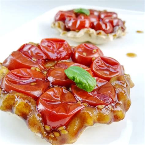 Tartelettes Tatin Aux Tomates Cerises Et Son Caramel De Balsamique