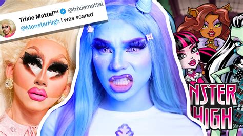 Trixie Mattel Breaks Silence On Her Monster High Nickelodeon Cameo