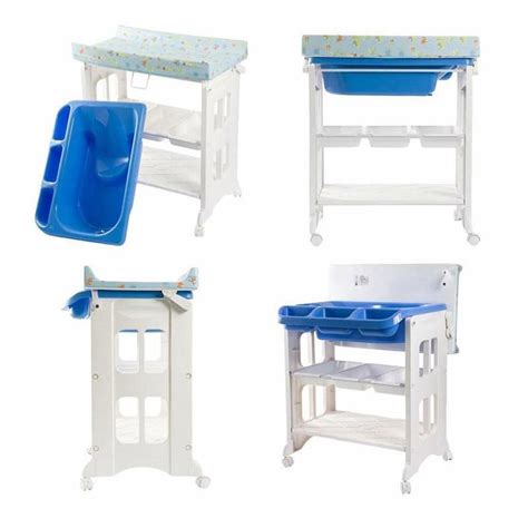 Jual Karibu Baby Changing Bath Tub With Stand Blue Di Seller Kiddo