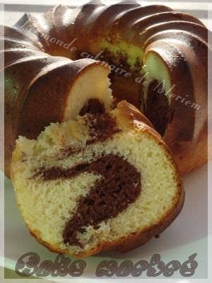 Cake Marbre Ultra Moelleux Paperblog Gateau Marbr Moelleux Cake