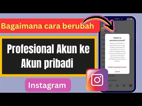 Cara Mengubah Akun Bisnis Menjadi Akun Pribadi Di Instagram Update