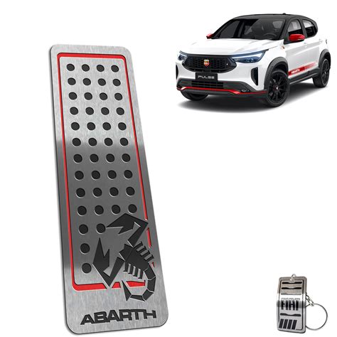 Descanso em Aço Inox Pulse Abarth 2023 2024 THREE PARTS