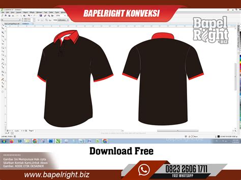mockup kaos hitam polos hd   cdrphotoshop