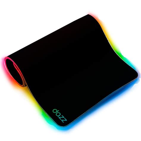 Mouse Pad Gamer Akemi Rgb Dazz X Cm Preto