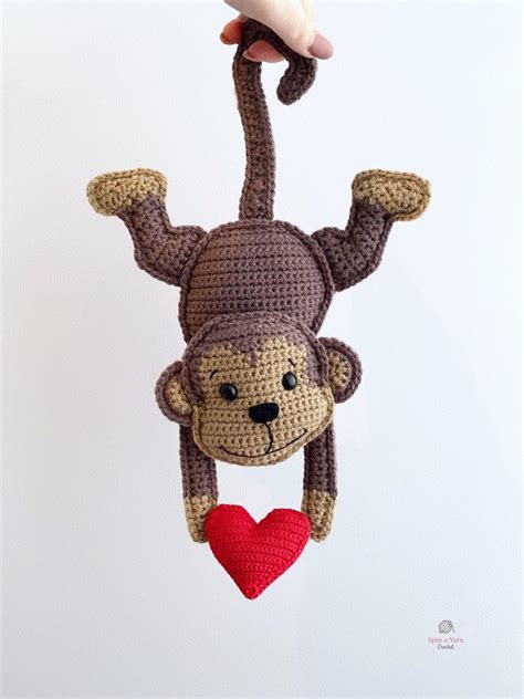 Monkey Amigurumi Free Crochet Pattern Spin A Yarn Crochet Crochet