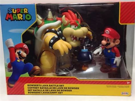 Super Mario Bros Set Batalla Bowser 15 Cm Jakks En Venta En Capital