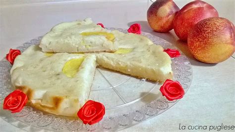 Torta Alle Pesche Senza Burro E Senza Uova La Cucina Pugliese