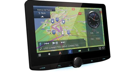 Kenwood Electronics D Voile Un Nouvel Autoradio Gps Connect Avec Grand