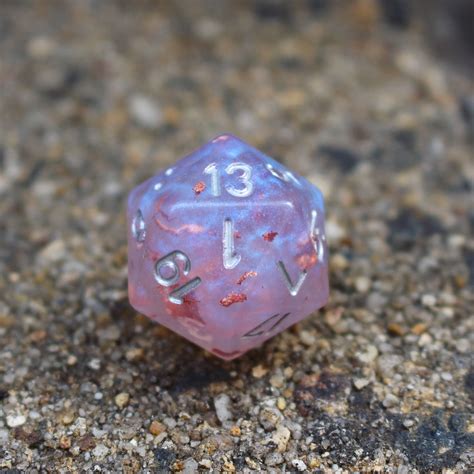 one of my first finished d20's i've made : r/ResinCasting