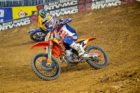 Top Five Results For Red Bull Ktm Duo Plessinger And Webb At Houston