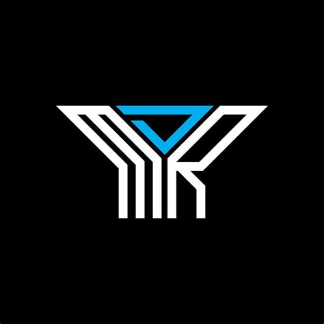 mdr letter logo creative design  vector graphic mdr simple