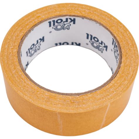 Двусторонняя клейкая лента KROLL полипропилен pp, 38 мм х 25 м ...