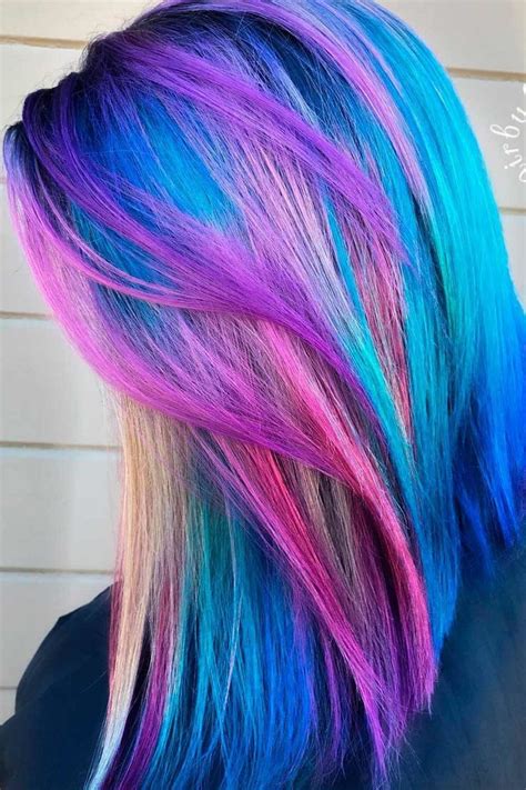 45 Mystic Galaxy Hair Ideas To Rock Galaxy Hair